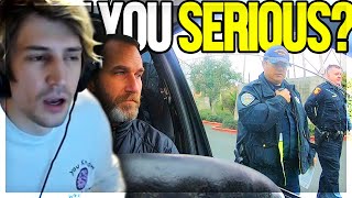 xQc Reacts to Officer Pulls Guy Over and Seriously Regrets It (Audit the Audit)