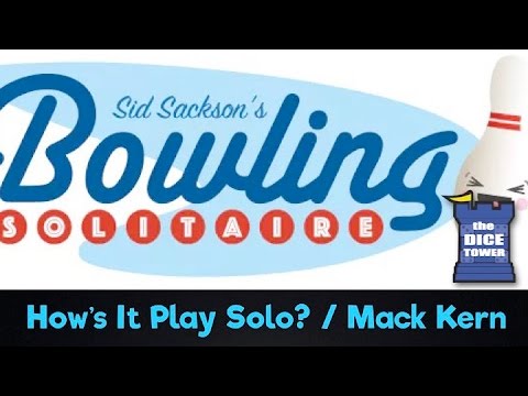 Bowling Solitaire: How's it Play Solo?