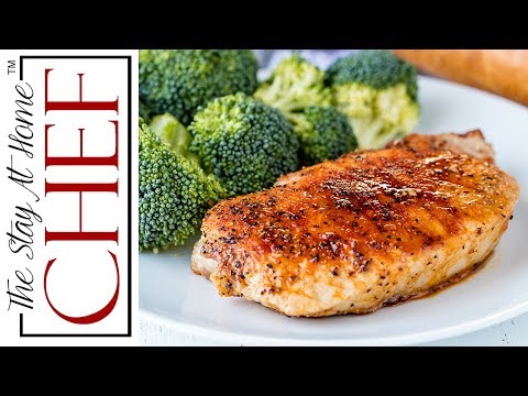 How to Make Easy Baked Pork Chops | The Stay At Home Chef