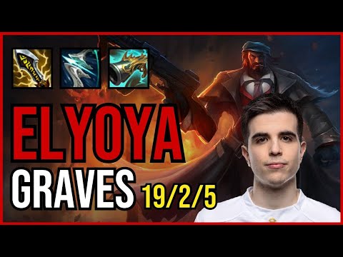 ELYOYA - GRAVES vs HECARIM Jungle - EUW Challenger - Patch 11.4