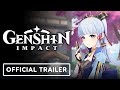 Genshin Impact - Official Kamisato Ayaka Character Teaser Trailer