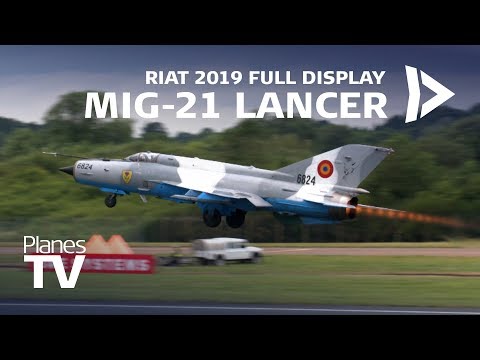 MiG-21 Full Display RIAT 2019