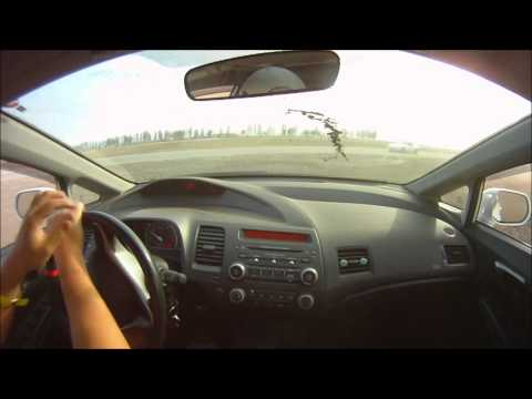 Buttonwillow Civic Si Spins