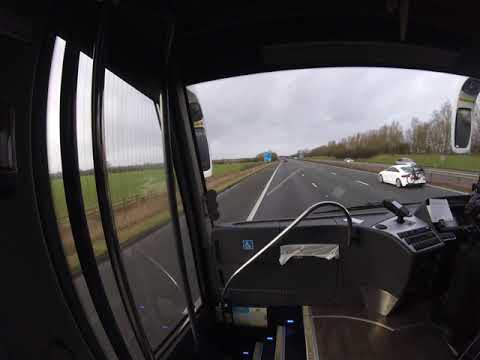 A Day in the Life of a Bus Ride from London to Birmingham | 4K Timelapse Video