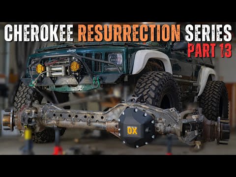 OX Locker Install, Super Duty Dana 60 - Jeep Cherokee XJ One Ton Swap