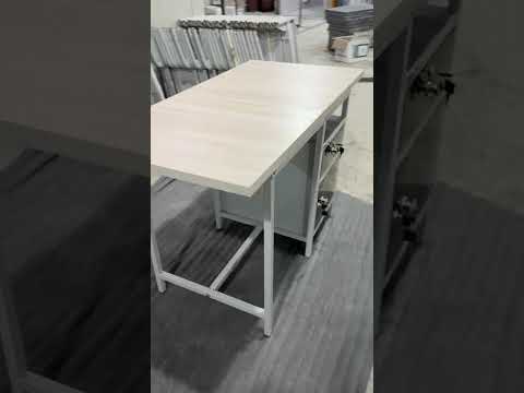 Rectangular office table 3 drawer 2 x 4, with storage