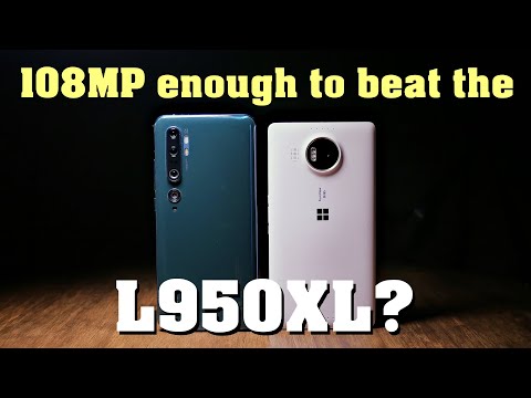 Xiaomi Mi Note 10 vs. Lumia 950 XL