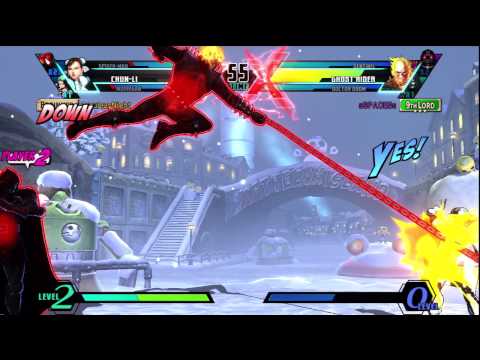 Ultimate Marvel vs Capcom 3 (PS3) -- Non-Ranked Matches 183 - sSPADESs (Same player, same sh**)