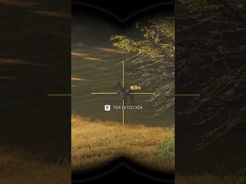 Ansitzjagd mit ELEKTRONISCHEM Caller! theHunter Call of the Wild #shorts