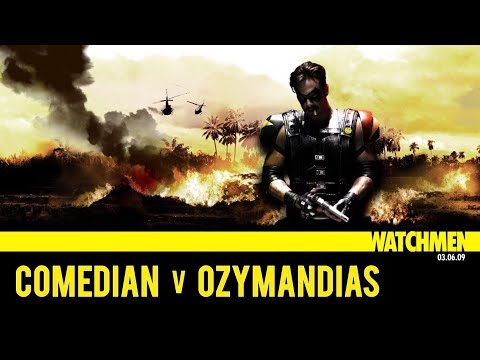 Watchmen opening scene - Comedian vs Ozymandias | SKYFALL | SUPER PHANTOM | DC