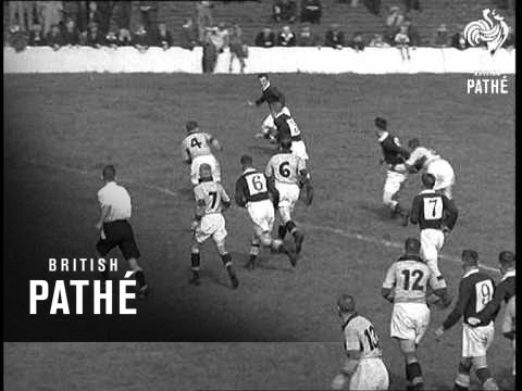 Rugby League Season - Swinton V. Liverpool Stanley (1937)