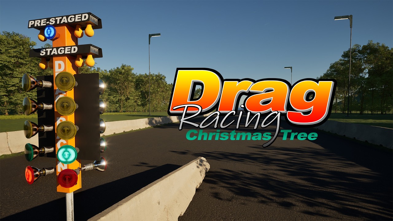 Drag Racing Christmas Tree for Unreal