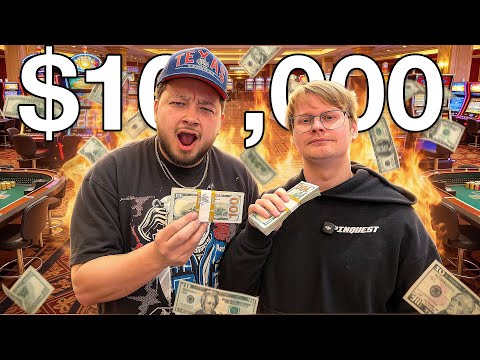 MY BIGGEST WIN EVER PLAYING BLACKJACK!!! (Ft. Robby)