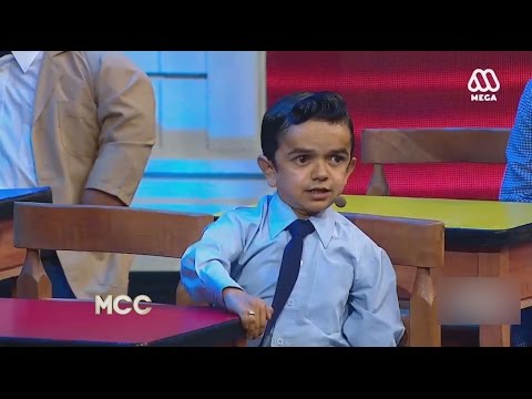 Miguelito y su mamá en reunión de apoderados - Morandé con Compañía 2016