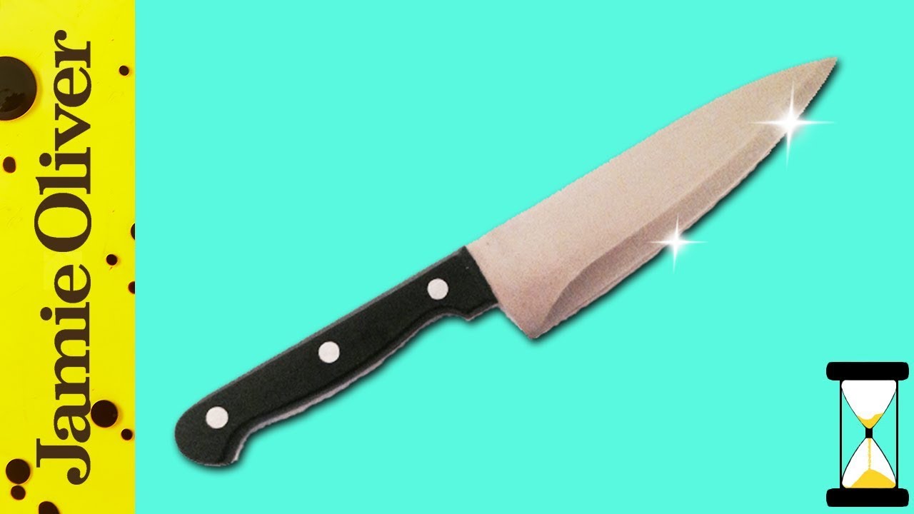 How to sharpen a knife video Jamie Oliver