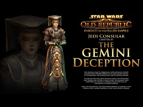 SWTOR Knights of the Fallen Empire: Chapter 15 - The GEMINI Deception: Jedi Consular Story