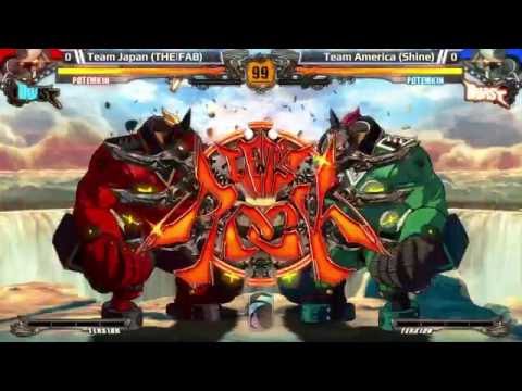 Evo 2016 Anime Suite: Team USA vs Team Japan in Guilty Gear XrdR!