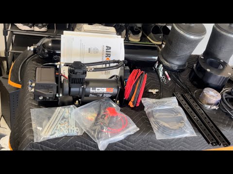 LogiQ air suspension installation on a 2022 Ram 2500