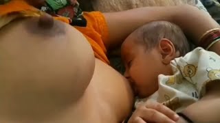 Beautiful Mom Breastfeeding   desi breastfeeding v