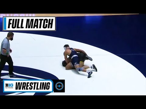 184 LBS: #2 Aaron Brooks (Penn State) vs. Kyle Cochran (Maryland) | 2021 Big Ten Wrestling