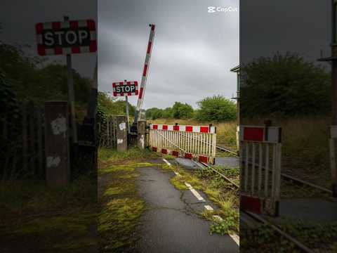 AI Generates 10 Abandoned Level Crossings For An Edit #railway #railworks #britishrail #networkrail