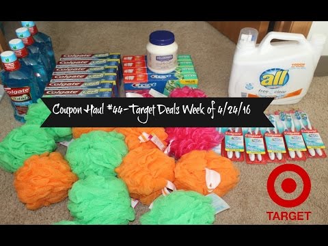 Coupon Haul #44-$140.67 worth of items for $8.44