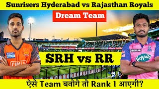 SRH vs RR Dream11 Team | SRH vs RR Pitch Report & Playing XI | Dream11 Today Team Prediction