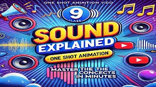 CBSE Class 9 || Physics || Sound || Animation || in English @digitalguruji3147