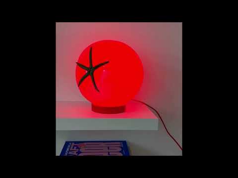 Tomato Glass Table Lamp