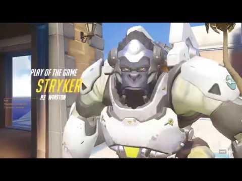 Overwatch Highlight! Winston Smash