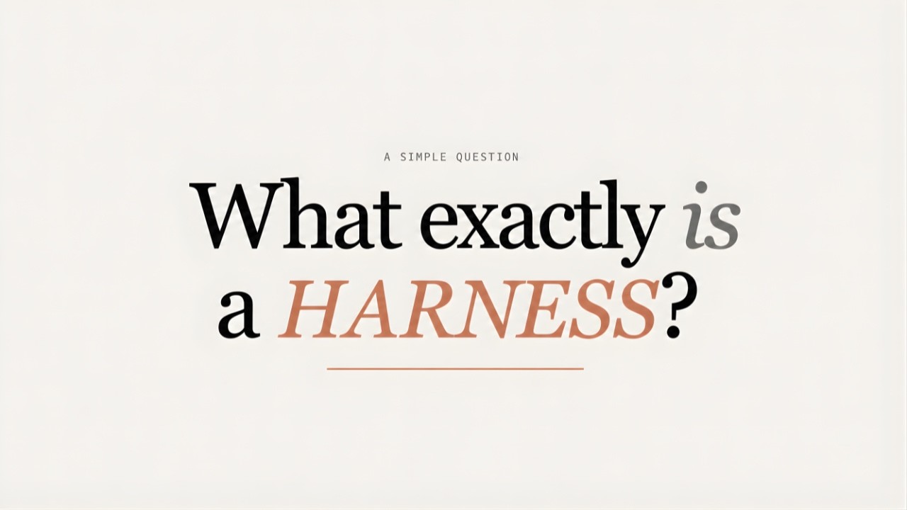 Agent Harness vs Everything Else: The Real Difference