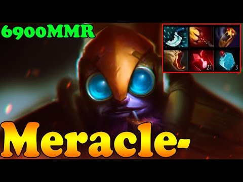 Dota 2 - Meracle- 6900 MMR Plays Tinker Vol 1 - Ranked Match Gameplay!