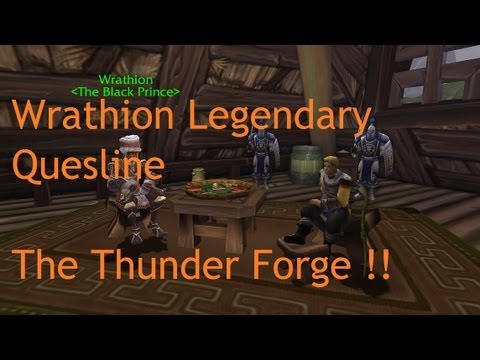 Wrathion Legendary Questline: The Thunder Forge !! - Patch 5.2 LIVE !!