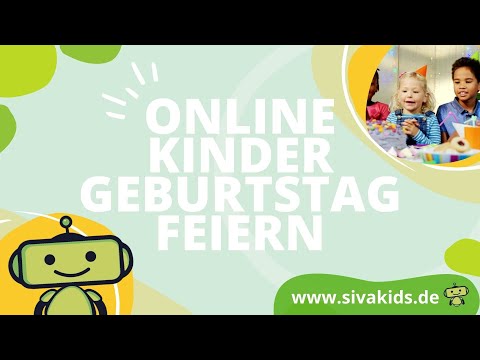 Online Kindergeburtstag feiern  - die virtuelle Geburtstagsparty für Kids