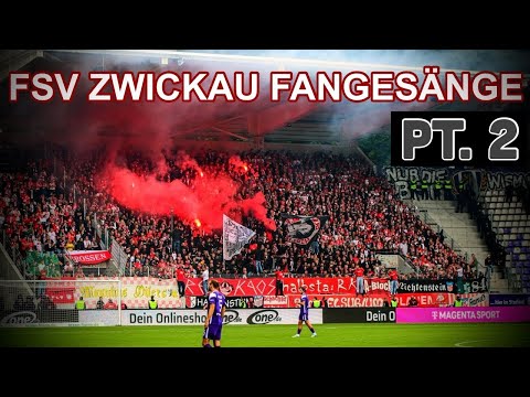 FSV ZWICKAU Fangesänge 2025 (heim gegen Erfurt) | Teil 2