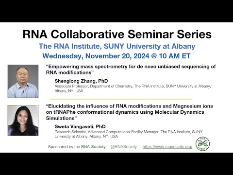 RNA Collaborative Seminar: The RNA Institute, UAlbany