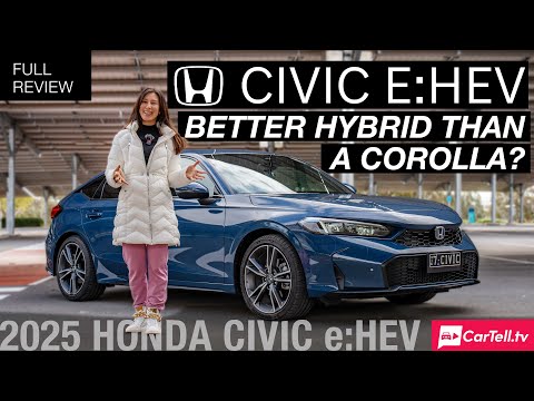 2025 Honda Civic e:HEV Review, the grown-up hatch is back