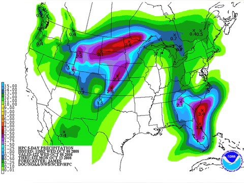 October 8 Weather Xtreme Video - Afternoon Edition