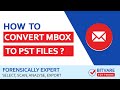 How to convert MBOX files to PST files