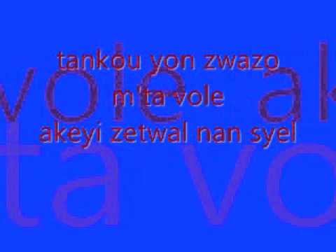 michael benjamin-vole "si'm te gen zel" lyrics