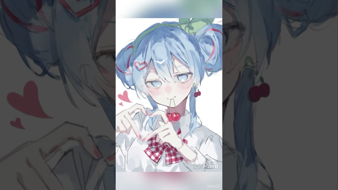 【チェリーポップ】描いてみた🍒#中1#イラストメイキング #イラスト#チェリーポップ