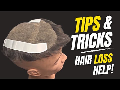 How To Tape Up a Hair System (Walker Ultra Hold) | Non-Surgical Hair Replacement System Men/Women UK