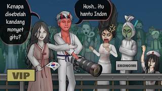 Download lagu Hantu Songong Korea vs Indonesia | Kartun KNETS vs SEABlings mp3