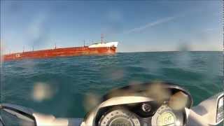 preview picture of video '2008 Seadoo RXT Seaway Island ride June 14 2012 GoPro HD'