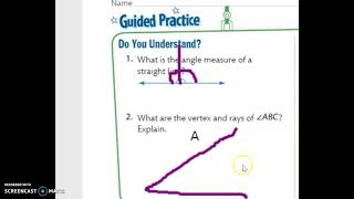 Guided Practice enVisions Math Topic 15-2, grade 4