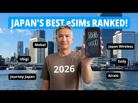 I Tested Japan's Top eSIMs So You Don't Have To! 2026