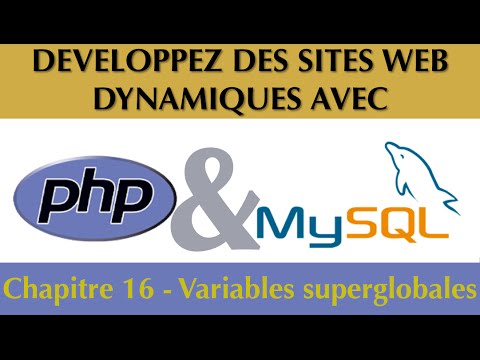 Tutoriel Cours Complet PhP MySQL Chapitre 16 27 Variables superglobales en PhP