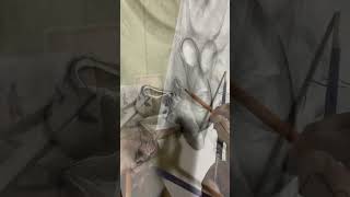 Still Life Class from Live #drawing #viral #charcoal