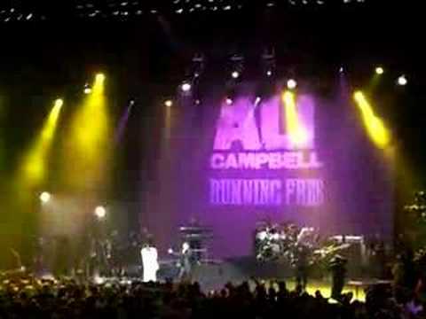 Ali Campbell with Pato Banton Running Free Part 5, Come Back