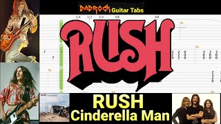 Cinderella Man - RUSH - Guitar + Bass TABS Lesson